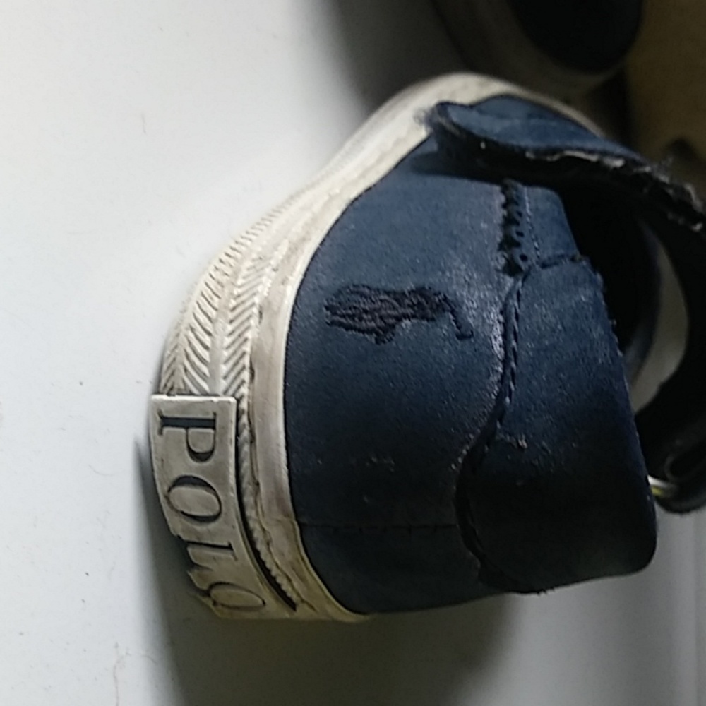 Ralph Lauren Polo size 5.5 girls navy shoes